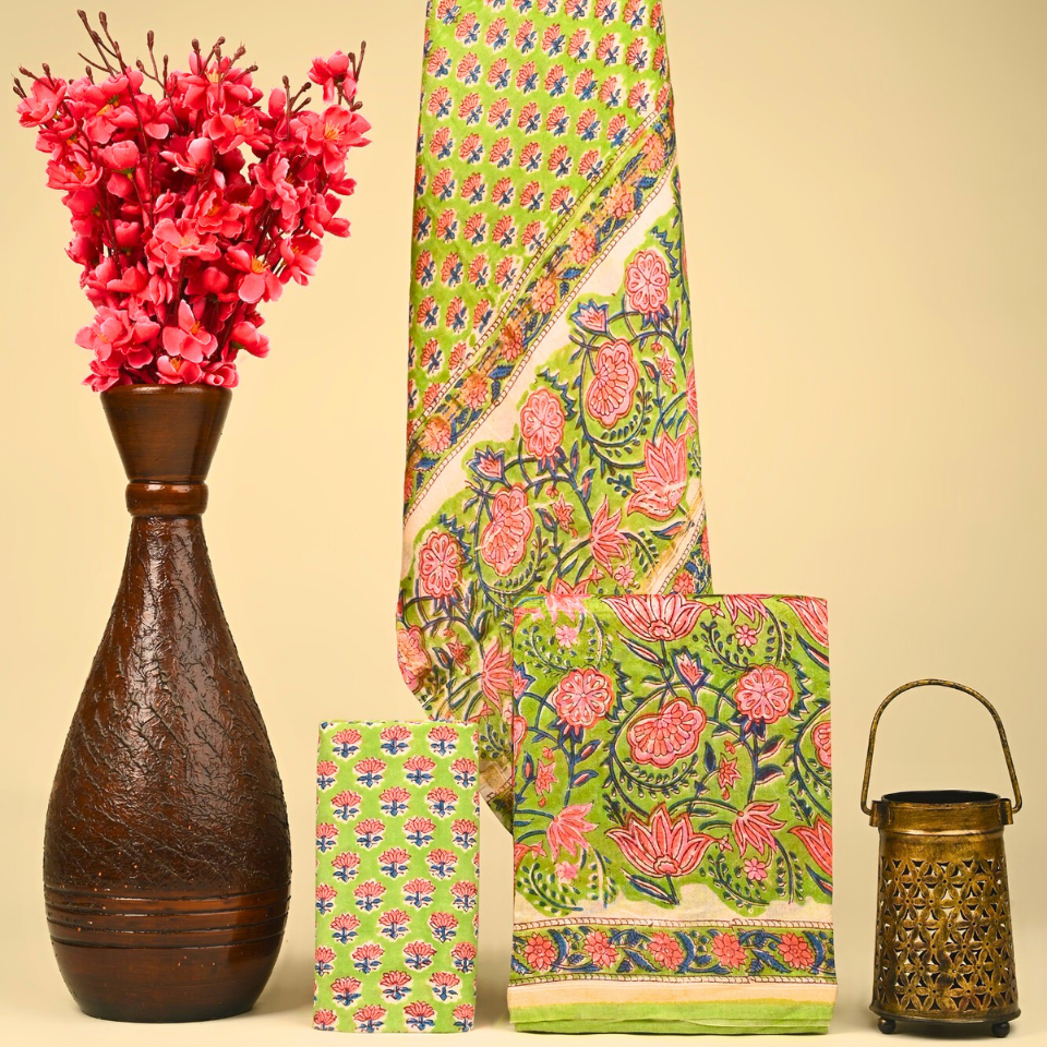 Opaline Chanderi Suit