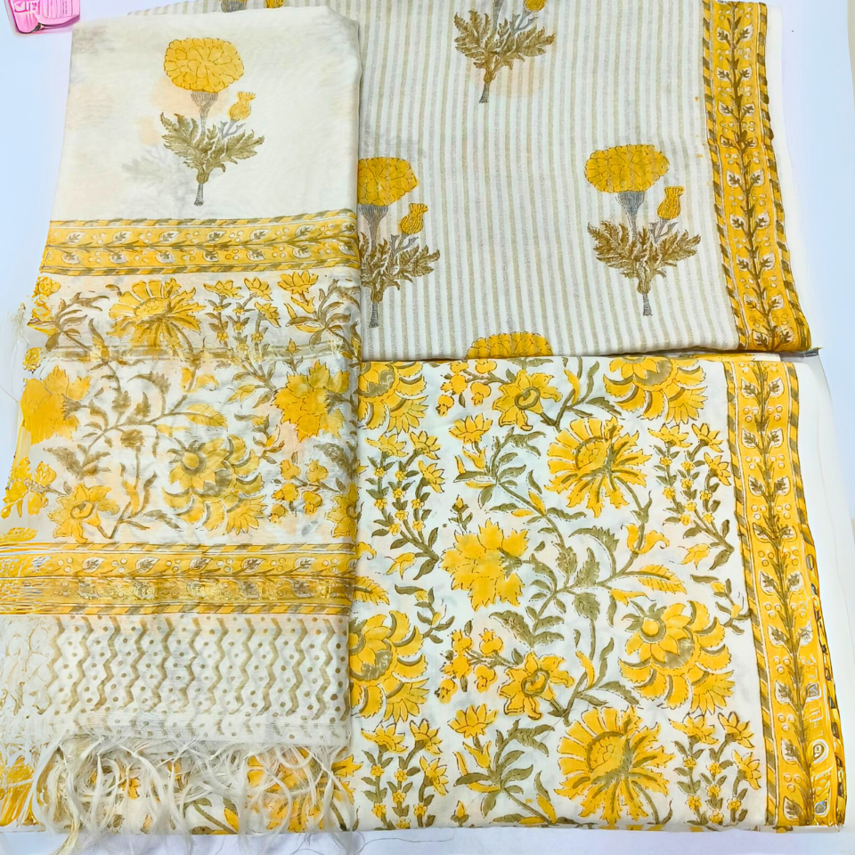 Tranquil Chanderi Suit