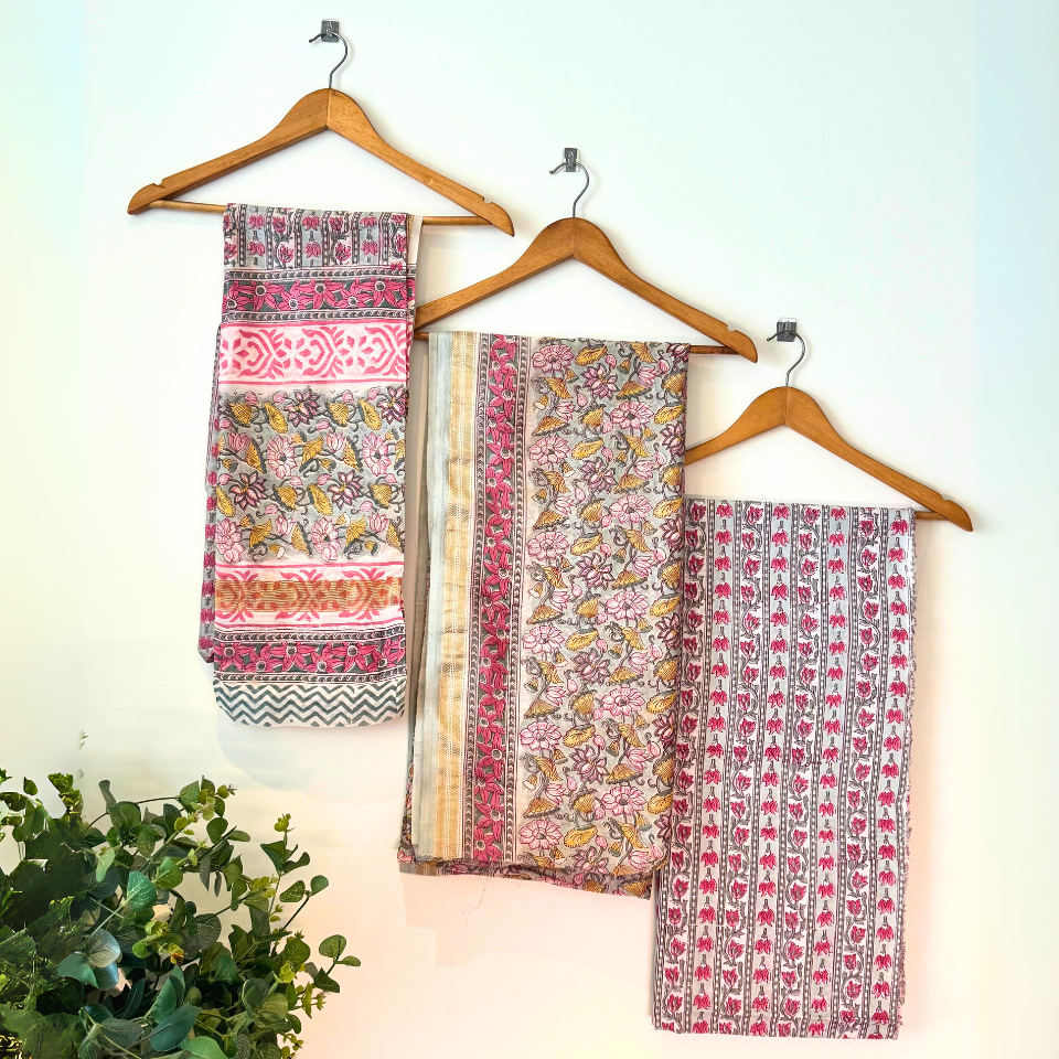 Ethereal Maheshwari Set