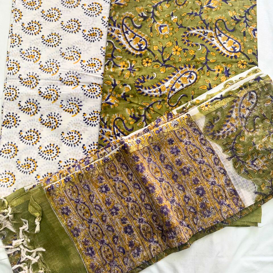 Heritage Weave Cotton Suit