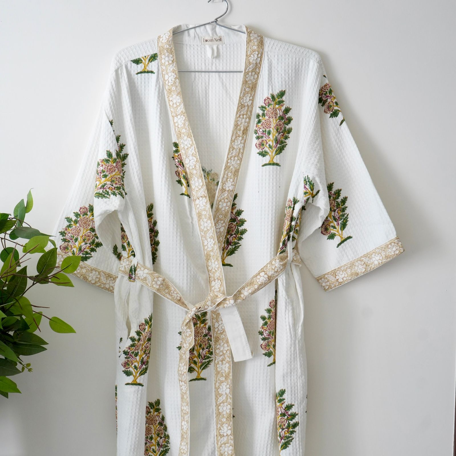 Mughal Bloom Bathrobe