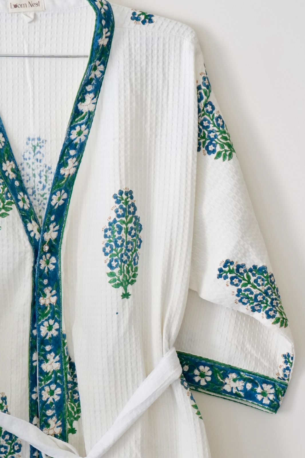 Indigo Bloom Bathrobe