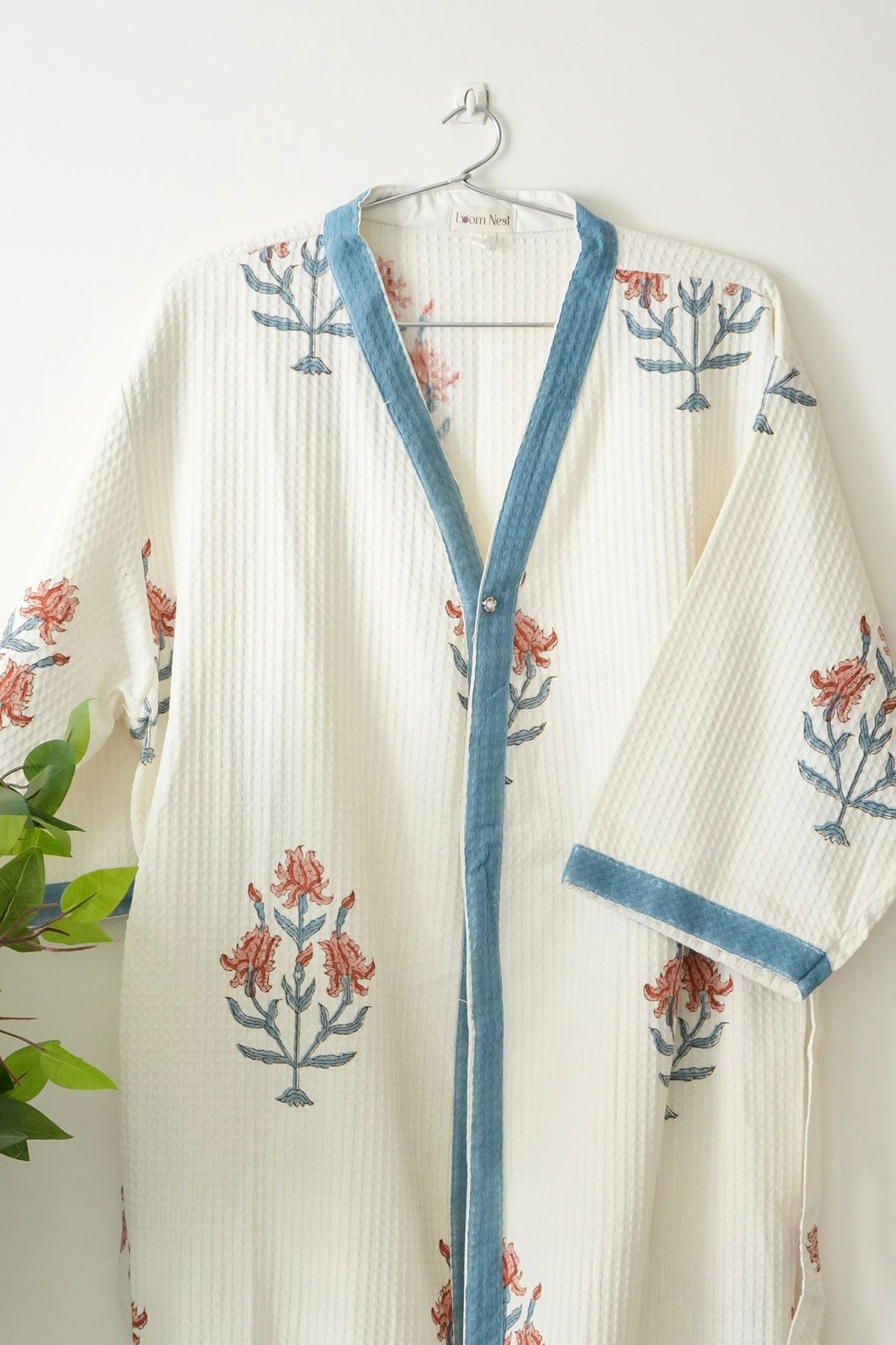 Terracotta Blossom Bathrobe